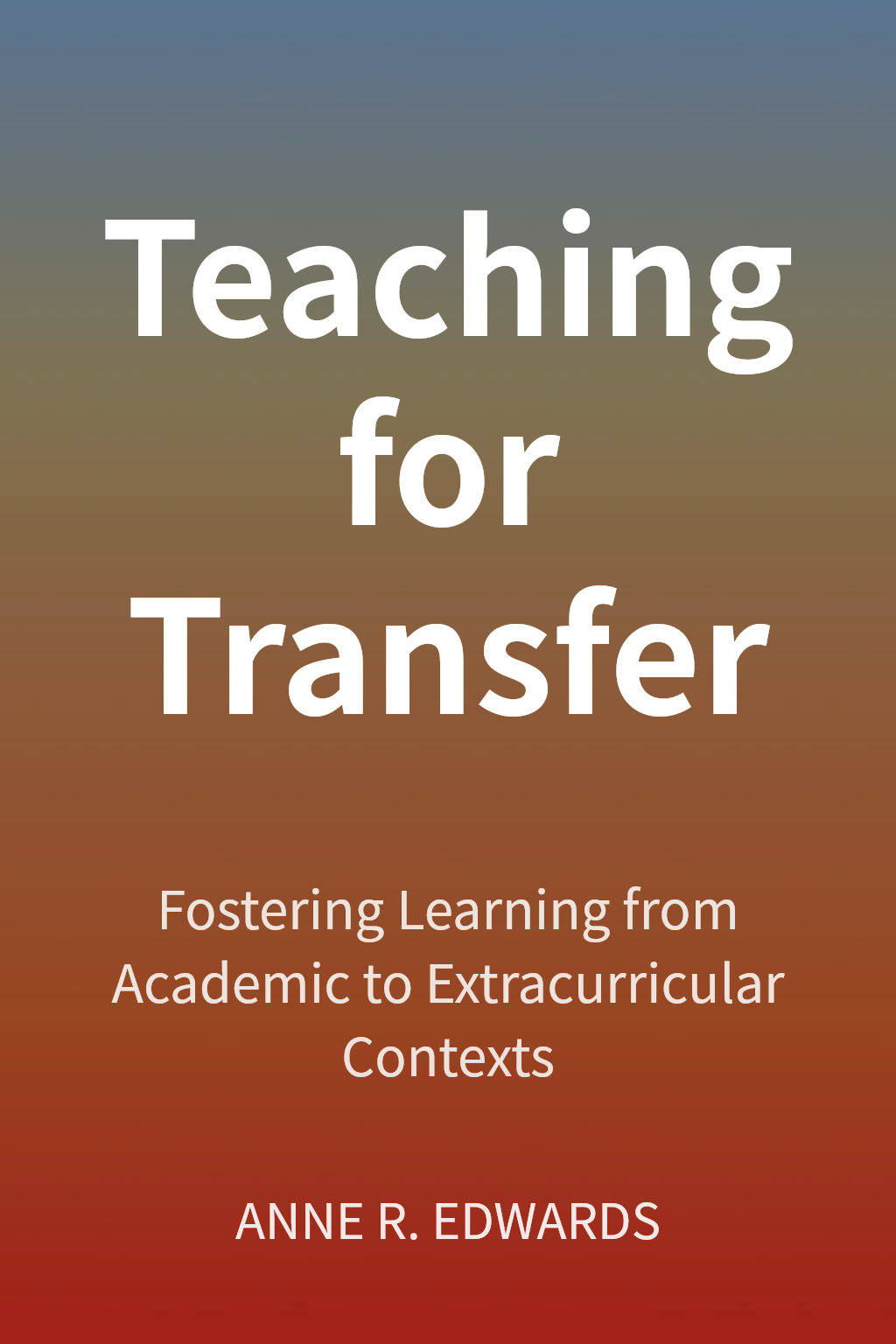 Teaching for Transfer cover