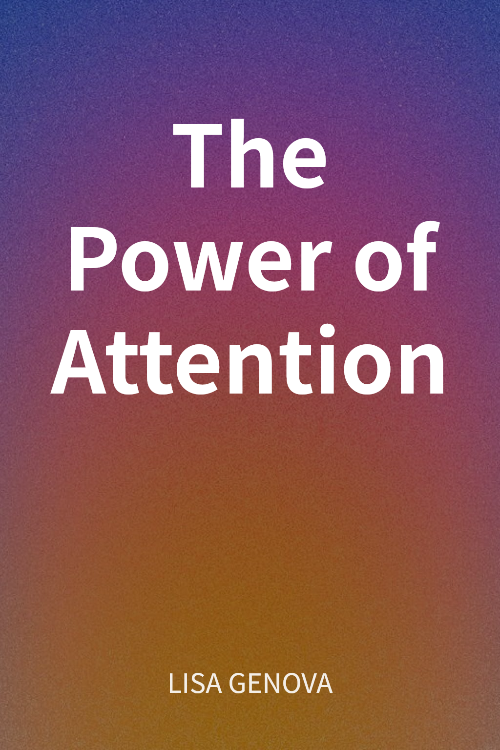 The Power of Attention cover