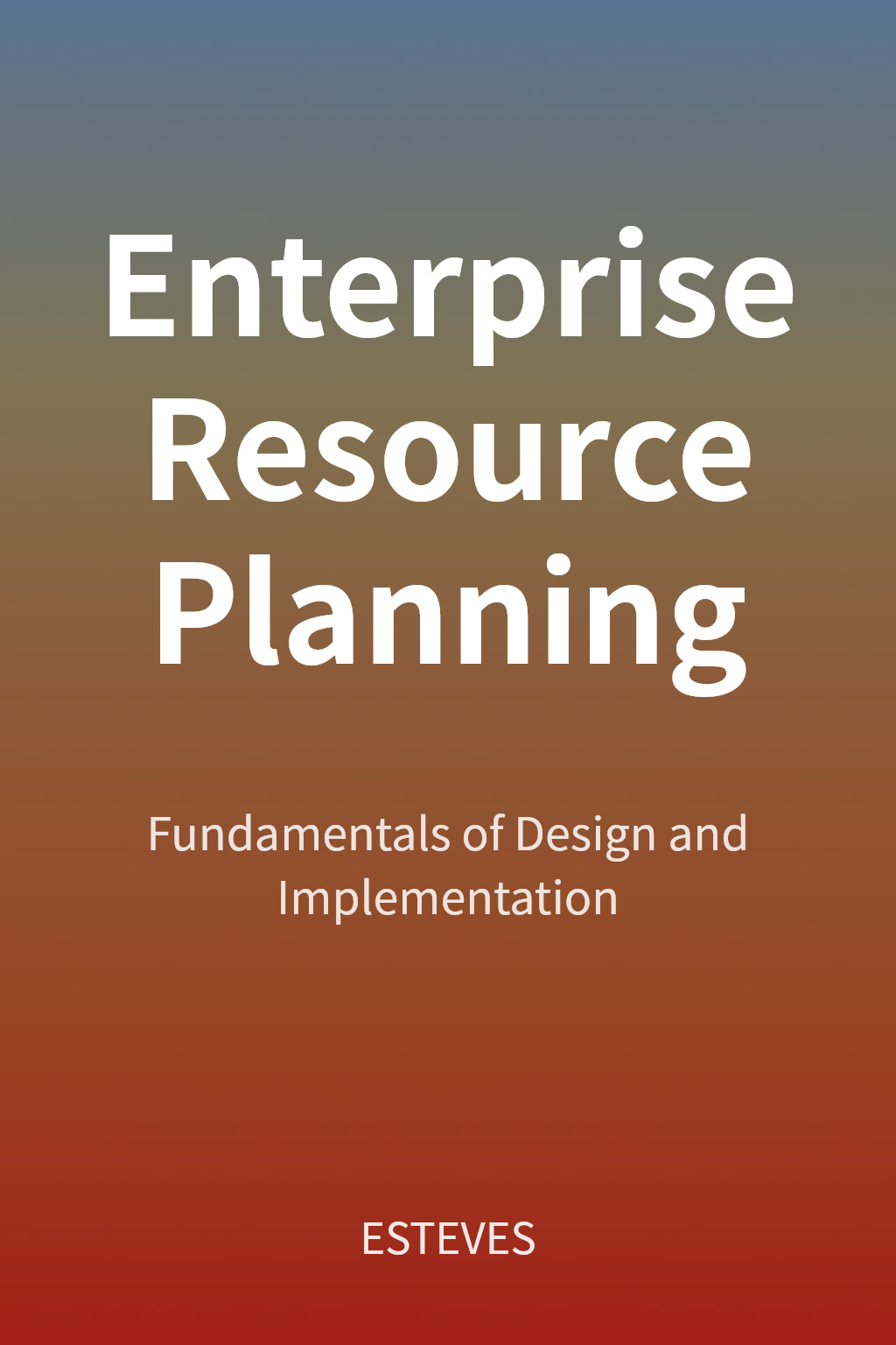 Enterprise Resource Planning cover
