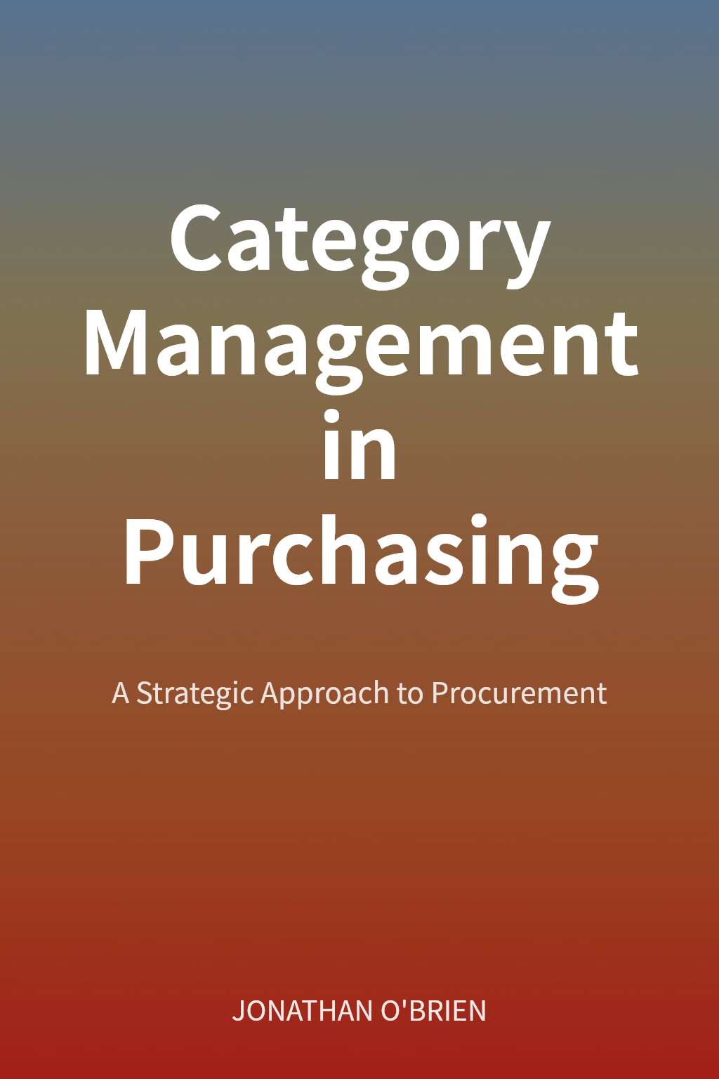 Category Management in Purchasing cover