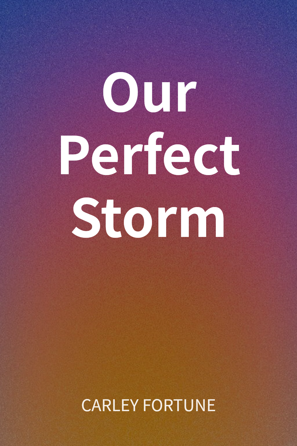 Our Perfect Storm cover