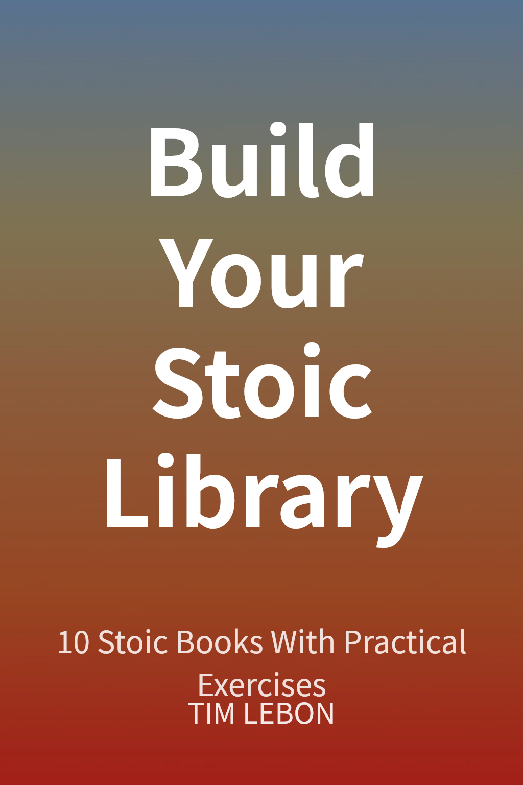 Build Your Stoic Library cover