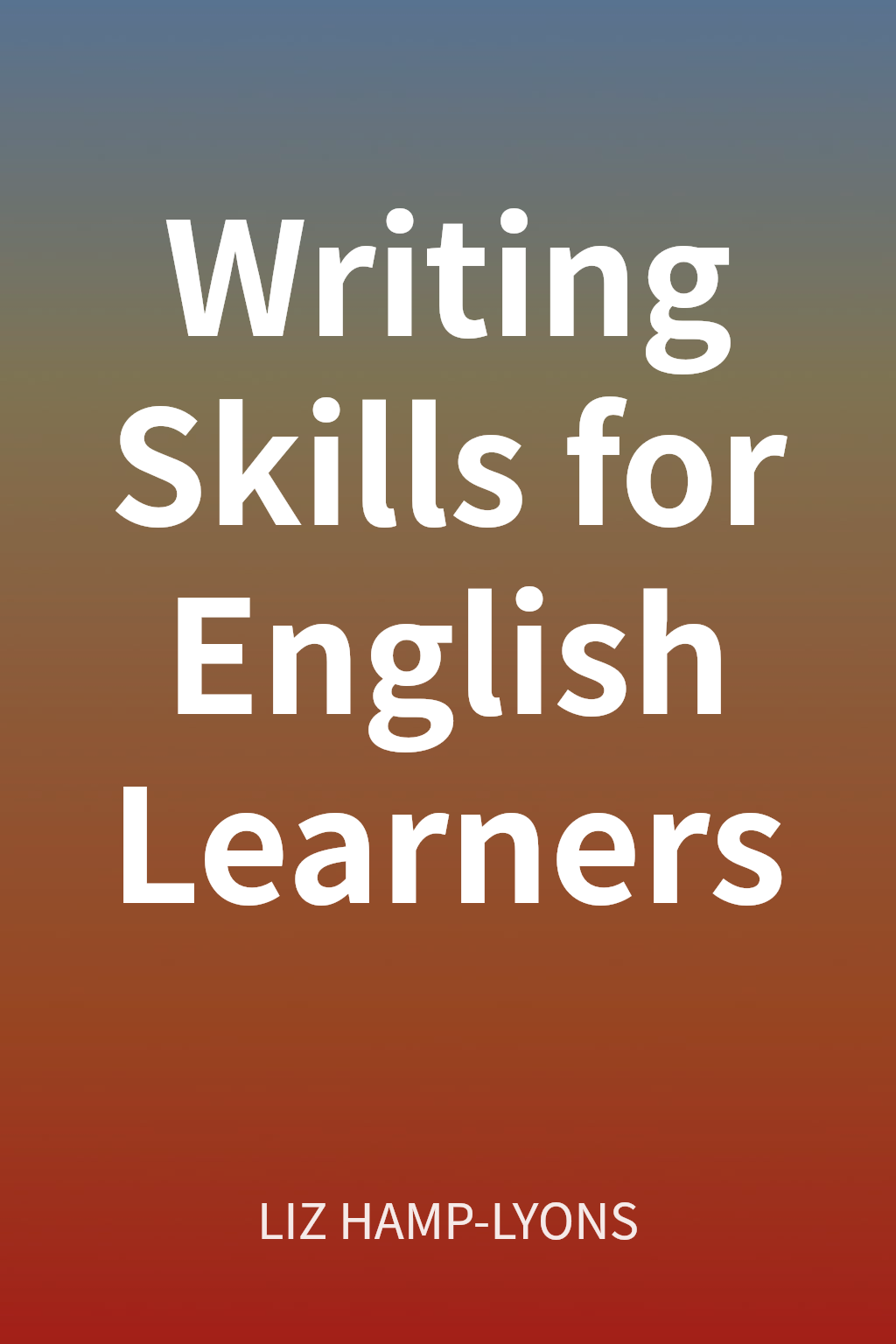 Writing Skills for English Learners cover
