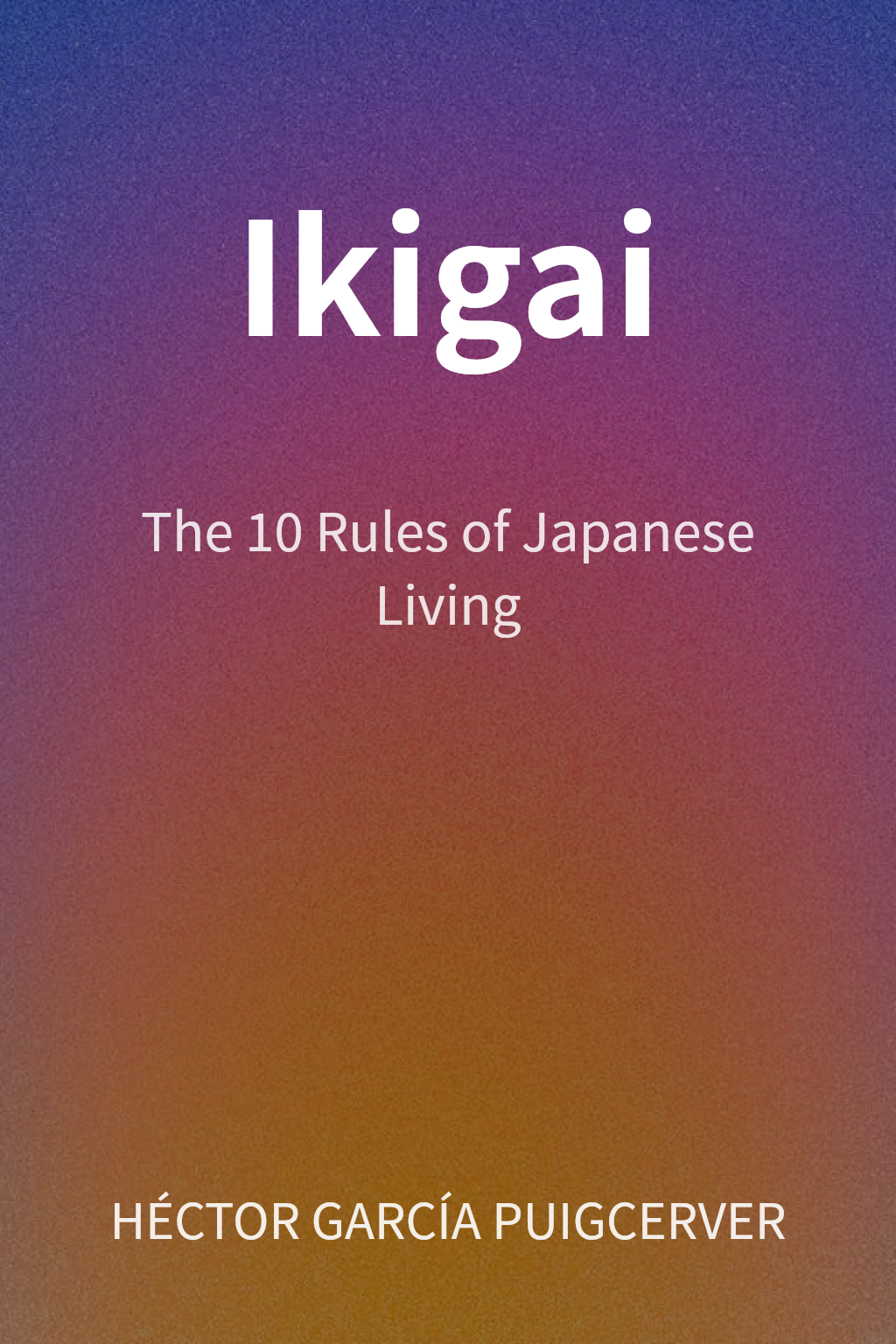 Ikigai cover