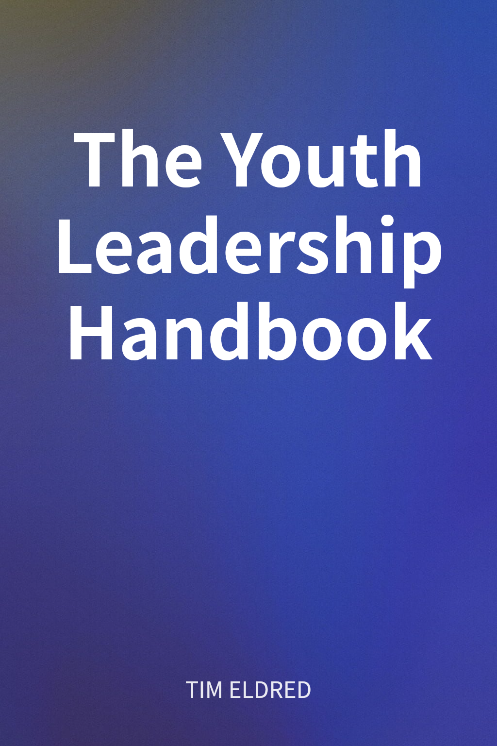 The Youth Leadership Handbook cover