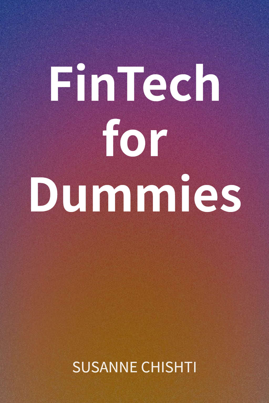 FinTech for Dummies cover