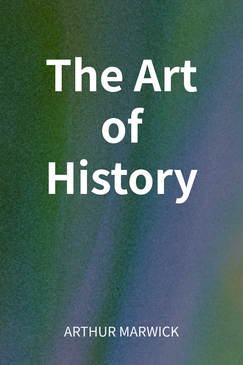 The Art of History cover