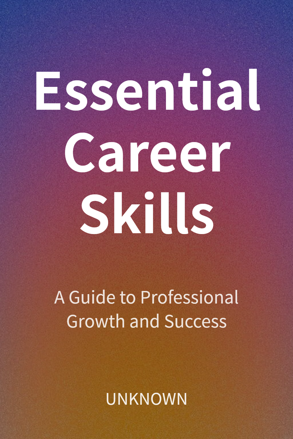 Essential Career Skills cover