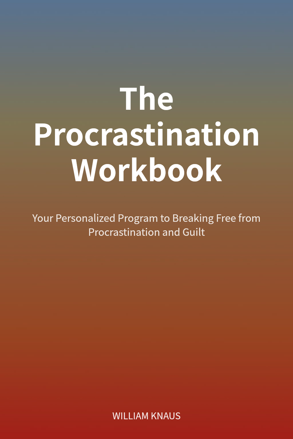 The Procrastination Workbook cover