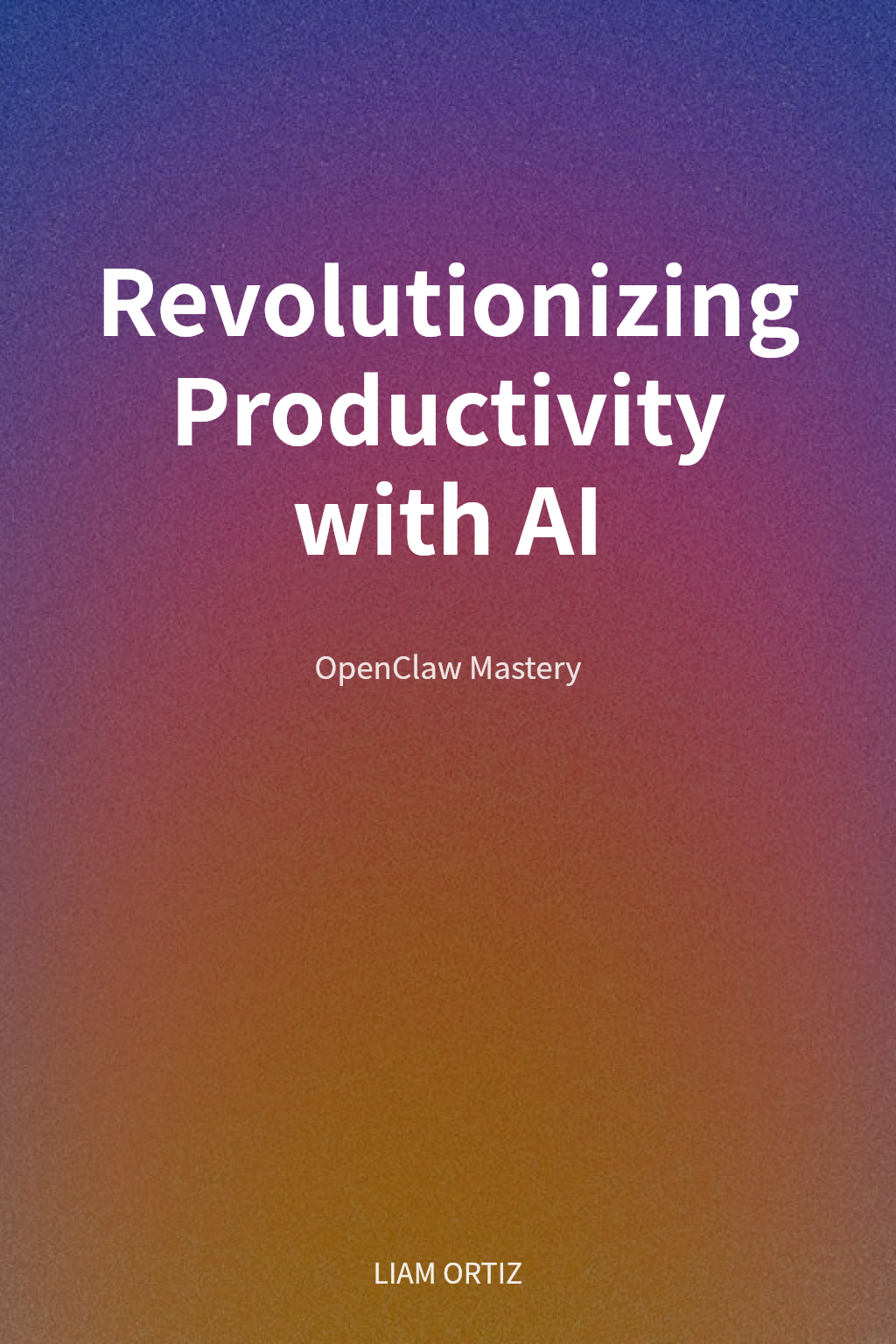 Revolutionizing Productivity with AI cover