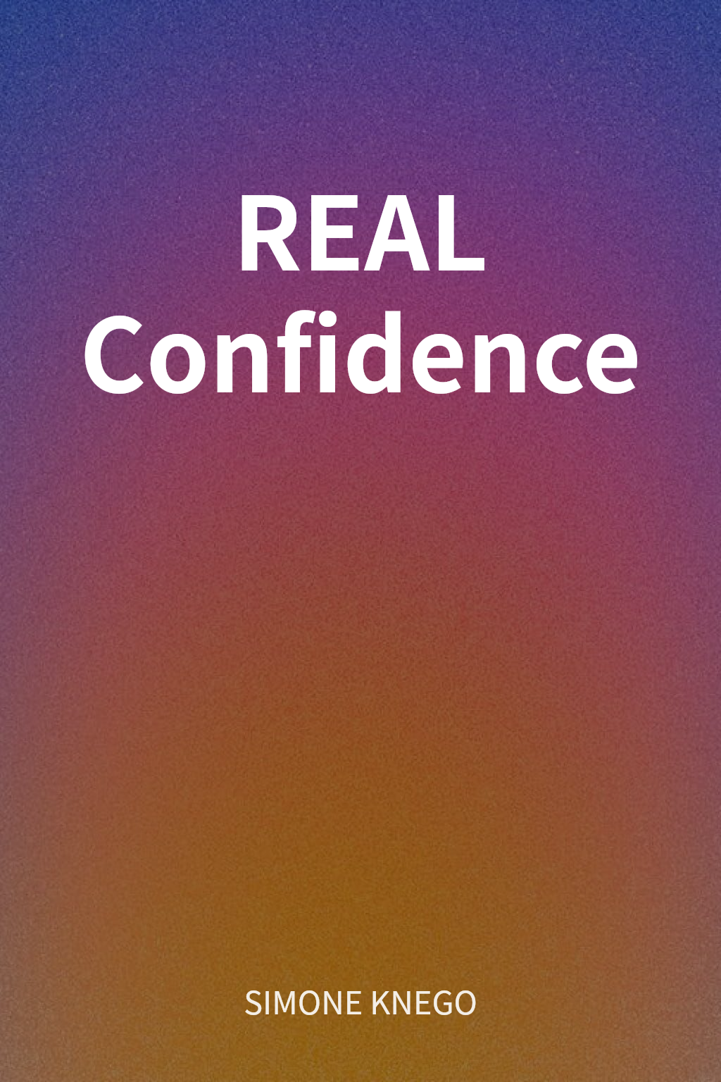 REAL Confidence cover