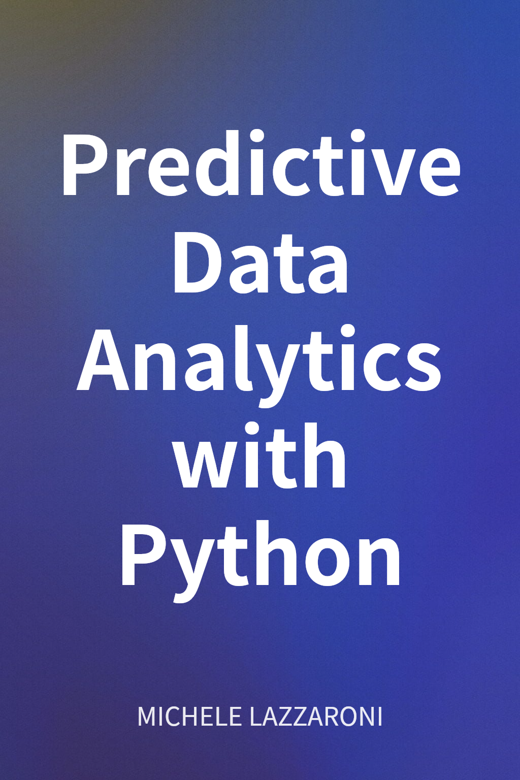 Predictive Data Analytics with Python cover