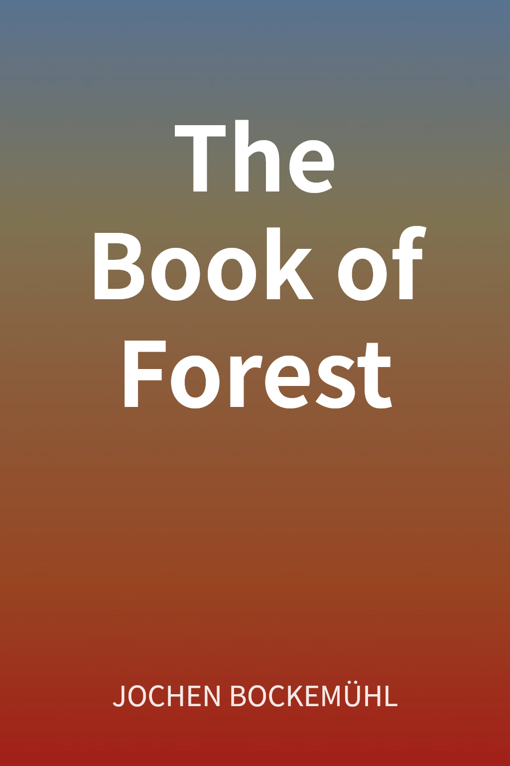 The Book of Forest cover