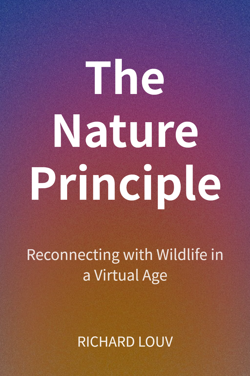 The Nature Principle cover