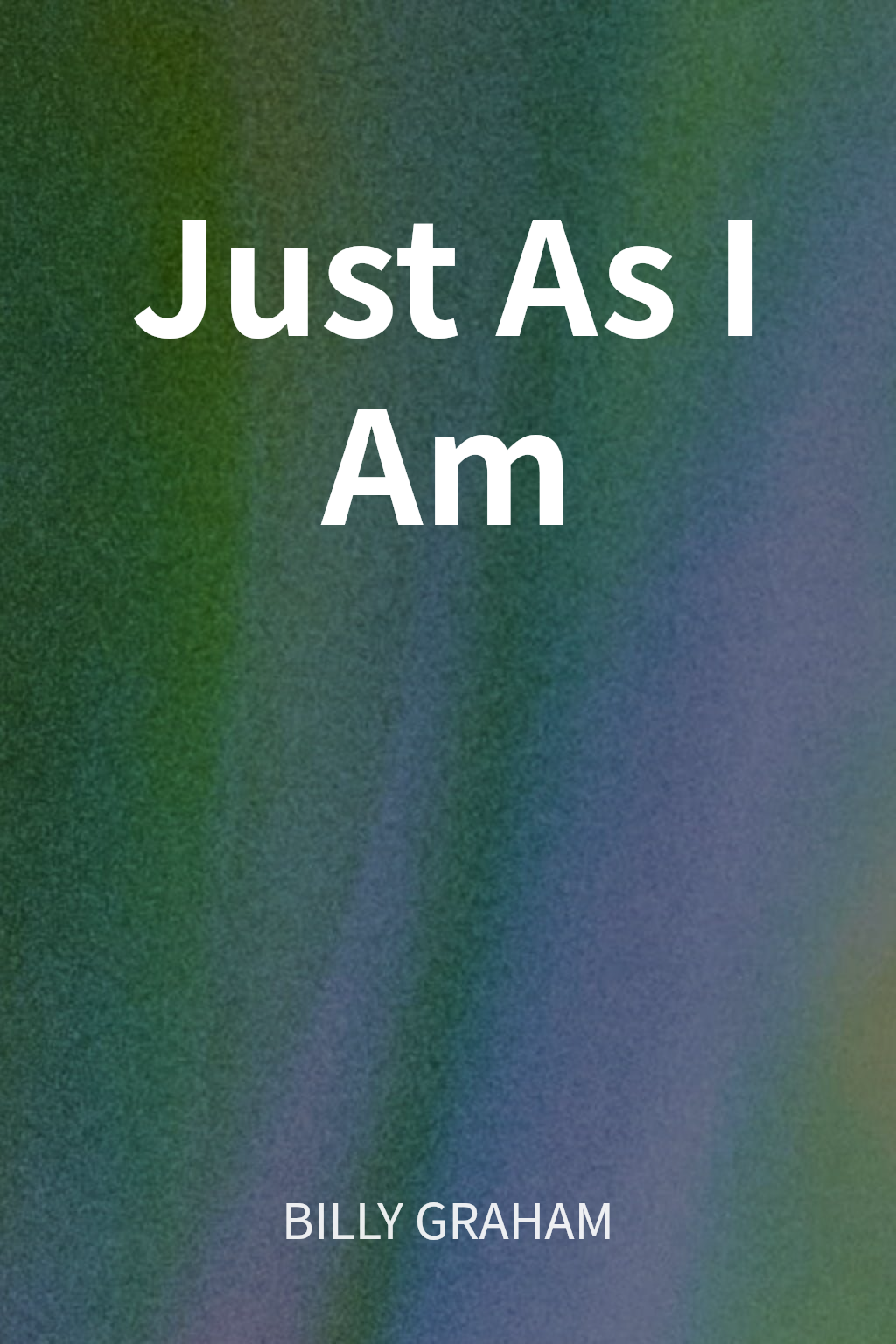 Just As I Am cover