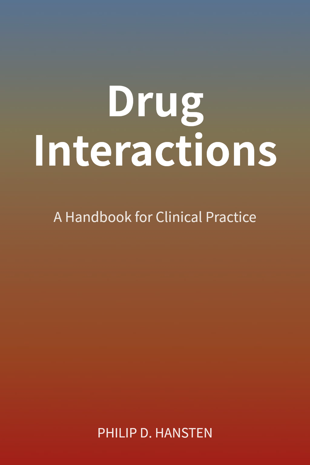 Drug Interactions cover
