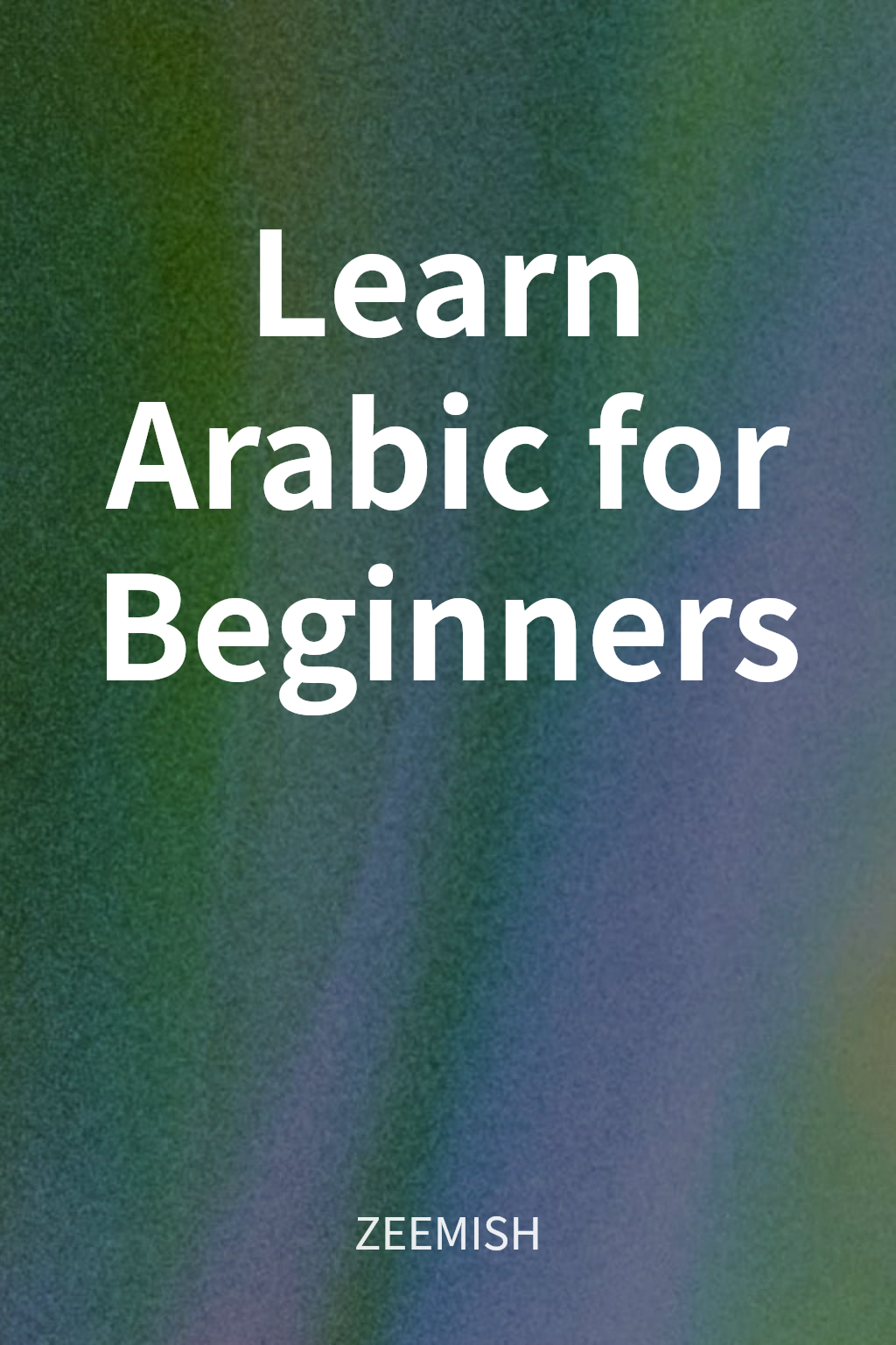 Learn Arabic for Beginners cover