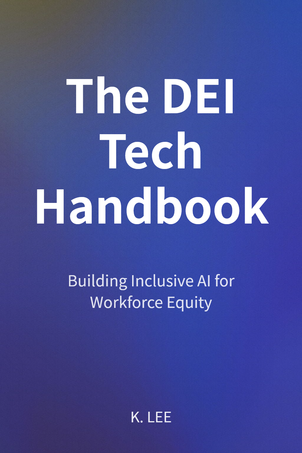 The DEI Tech Handbook cover