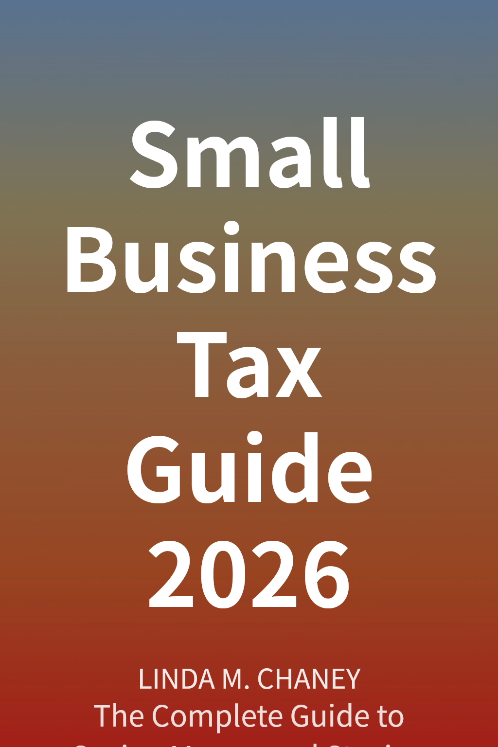 Small Business Tax Guide 2026 cover