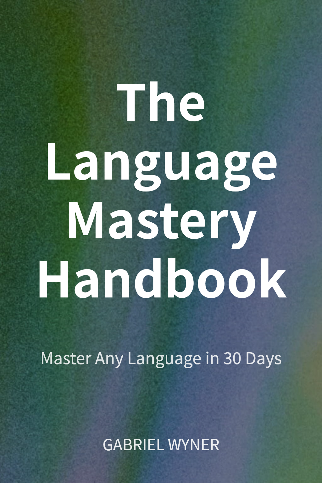The Language Mastery Handbook cover