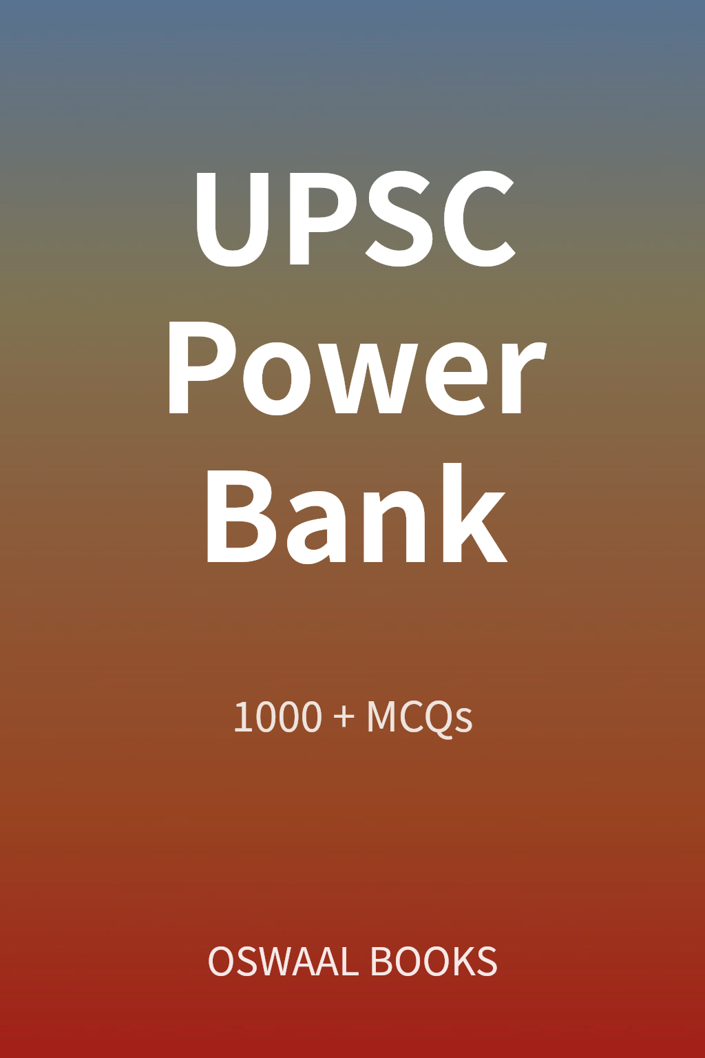 UPSC Power Bank cover