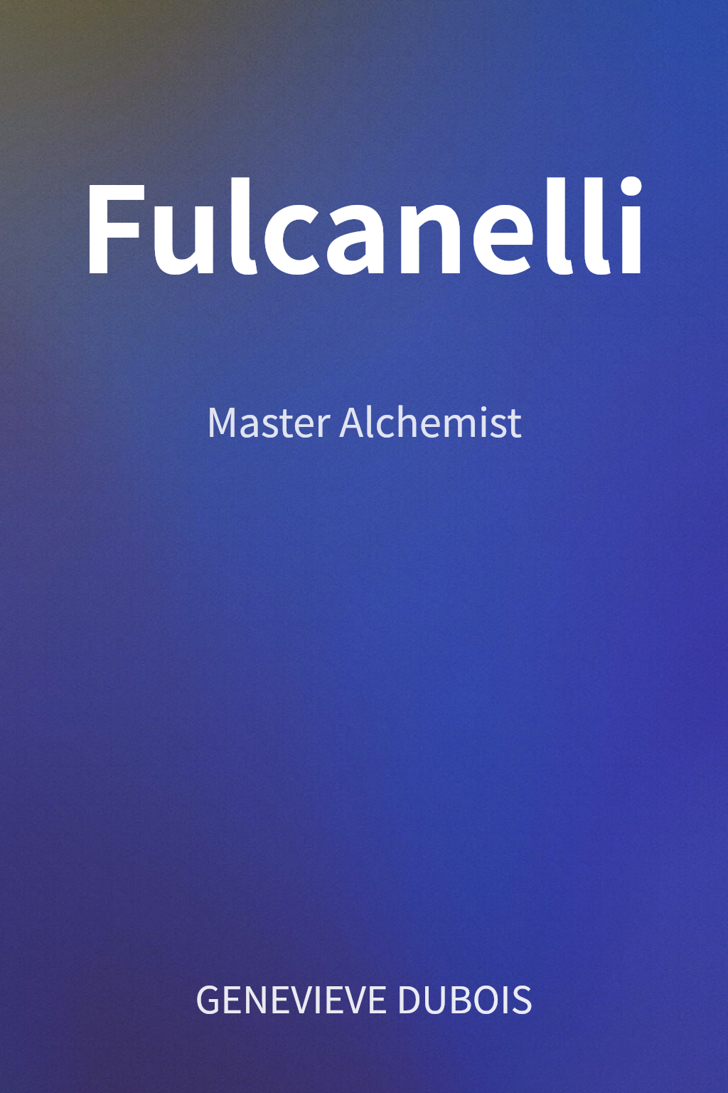 Fulcanelli cover
