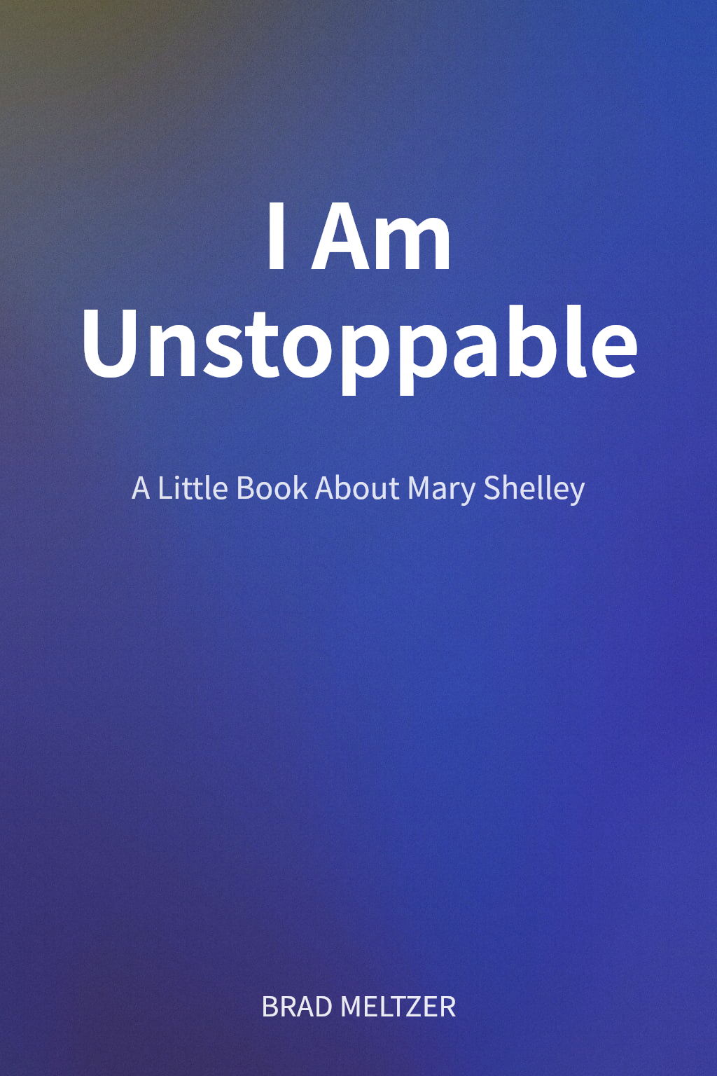 I Am Unstoppable cover