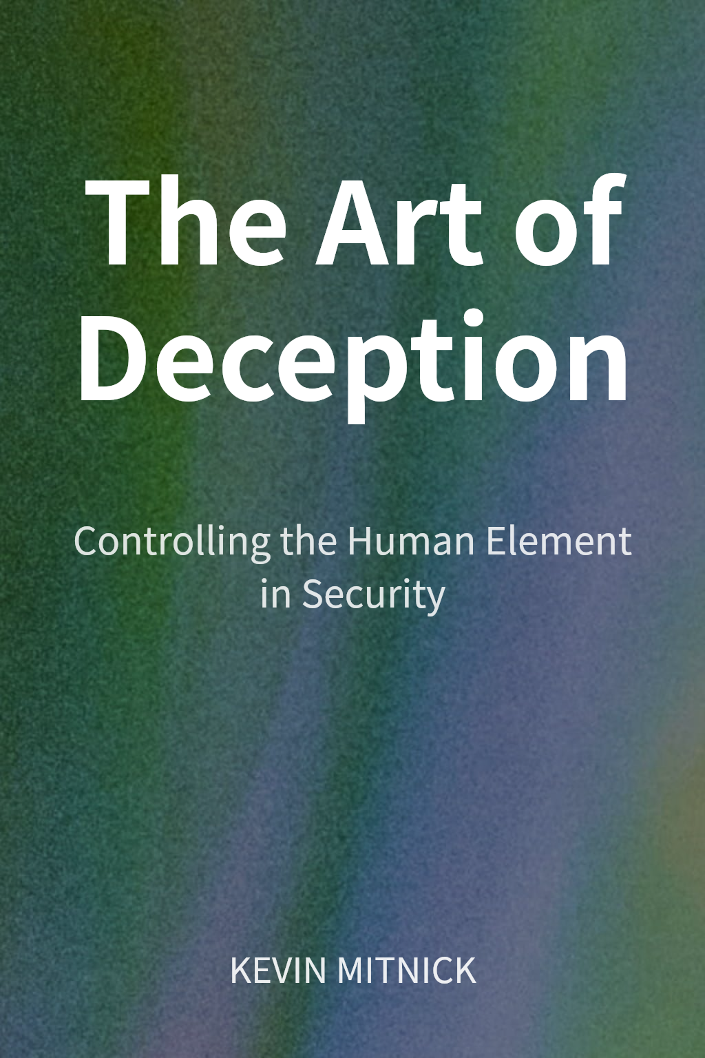 The Art of Deception cover