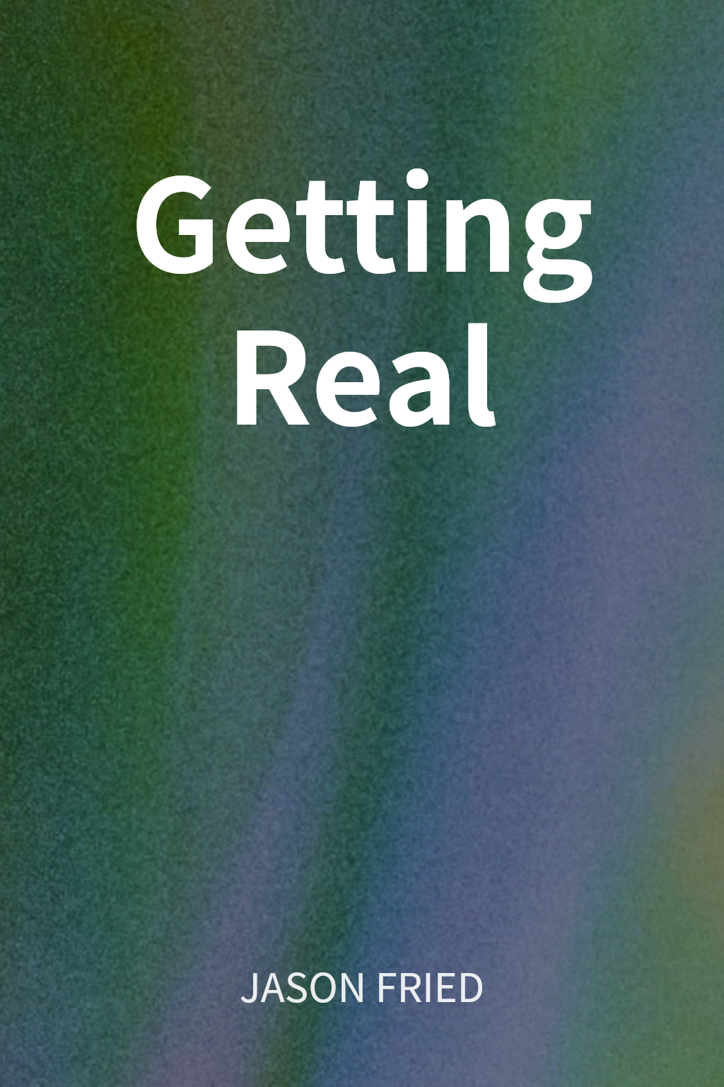 Getting Real cover