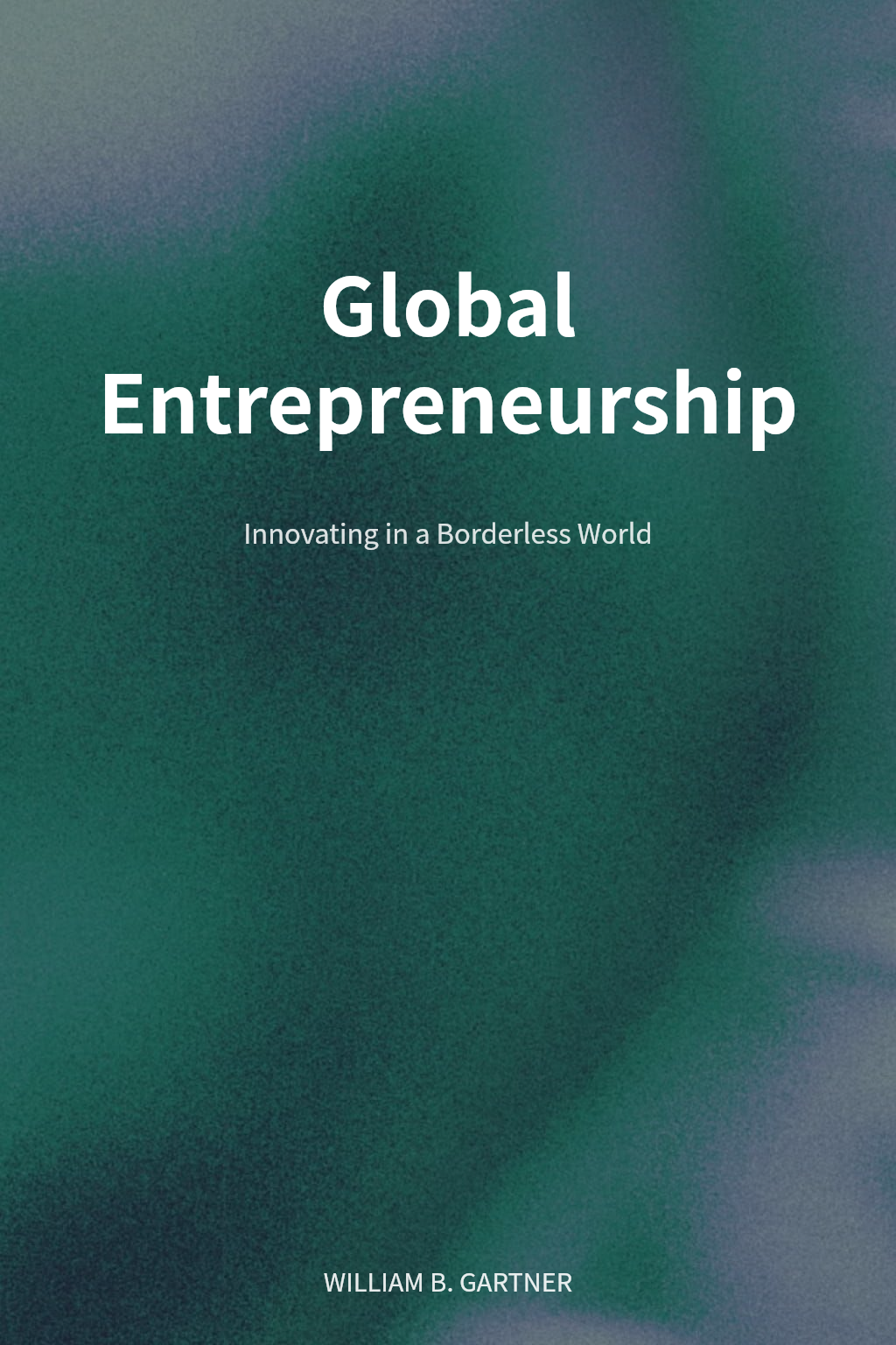 Global Entrepreneurship cover
