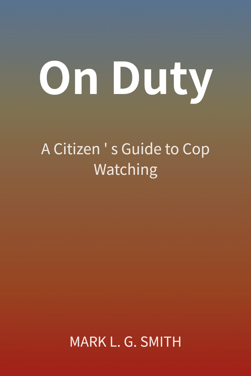 On Duty cover
