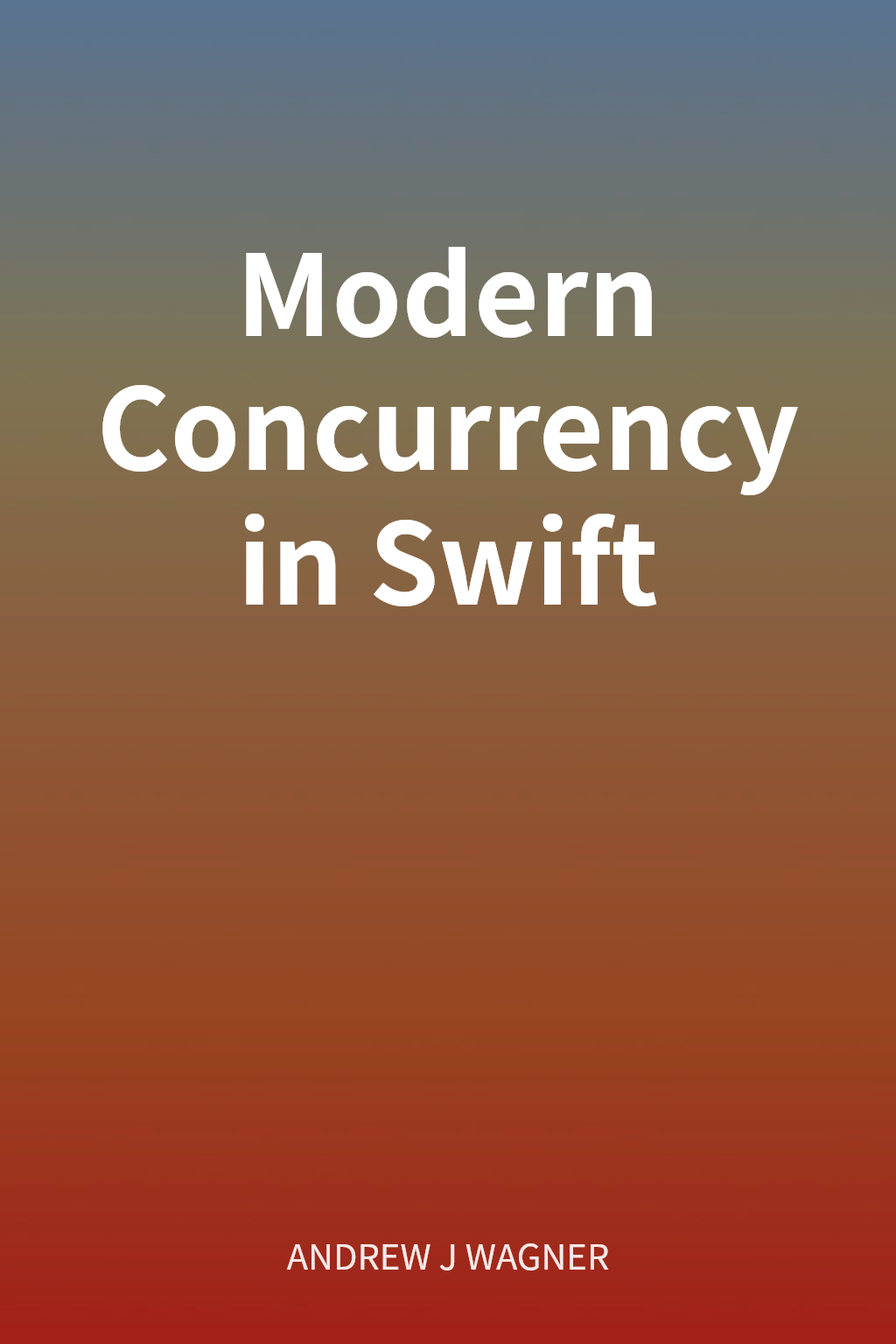 Modern Concurrency in Swift cover