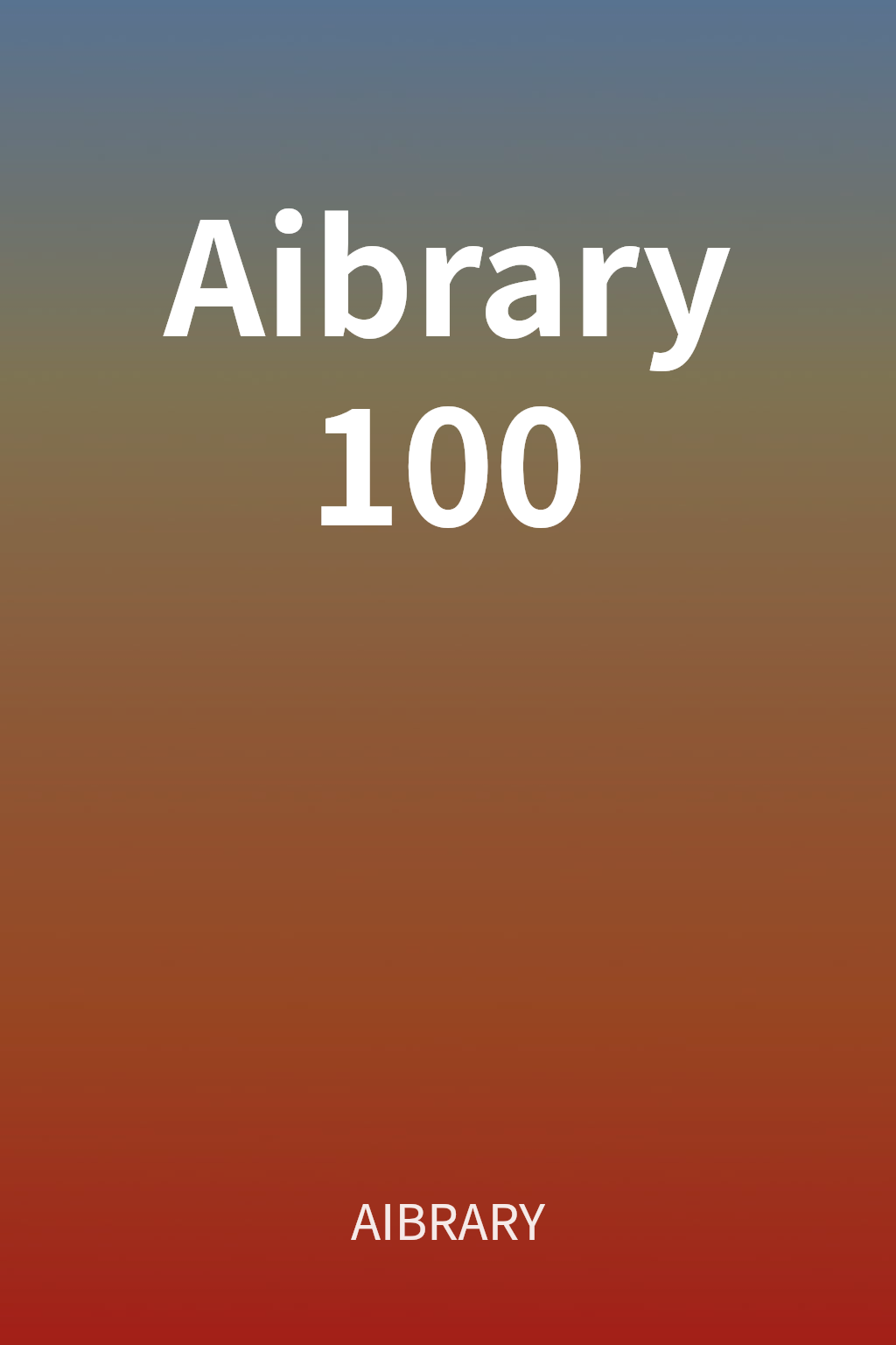 Aibrary 100 cover