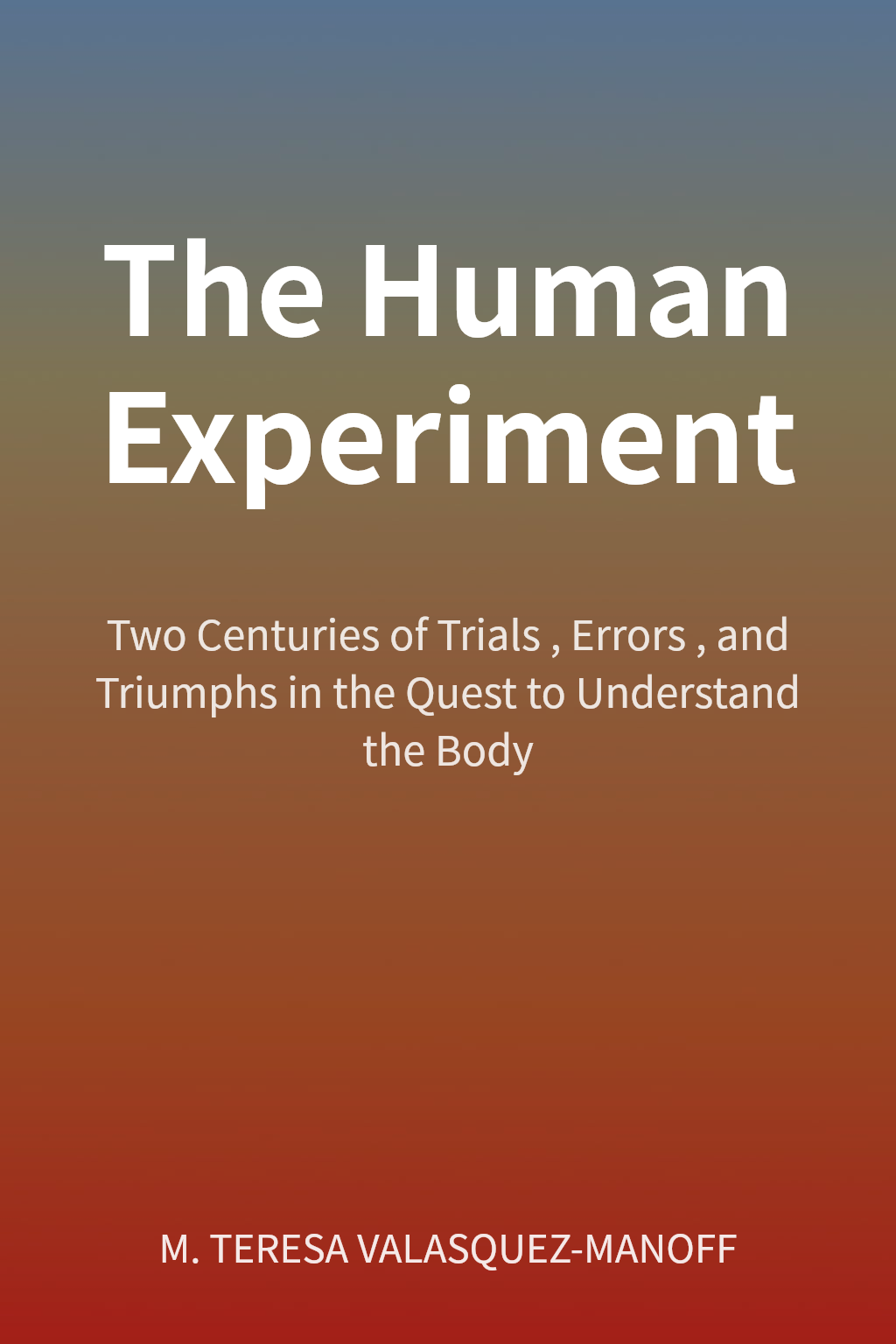 The Human Experiment cover