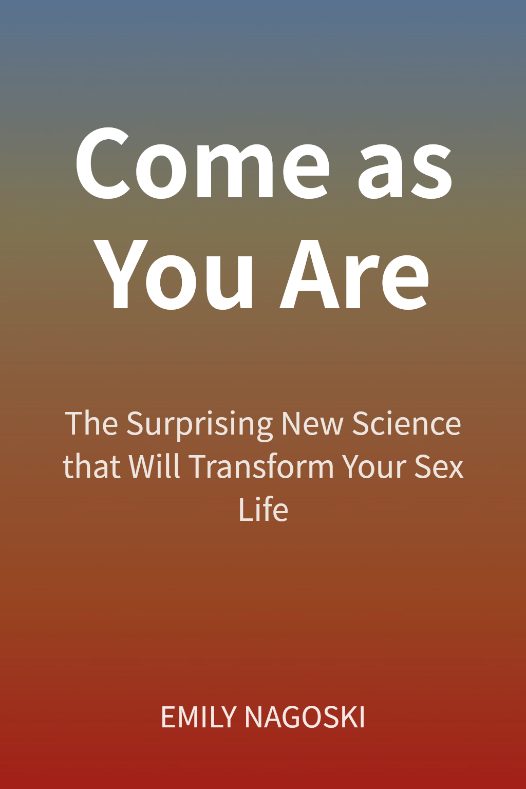 Come as You Are cover