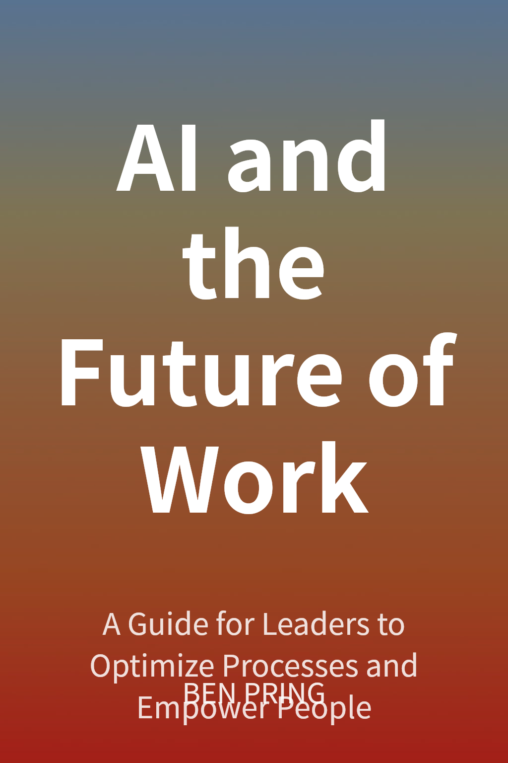 AI and the Future of Work cover