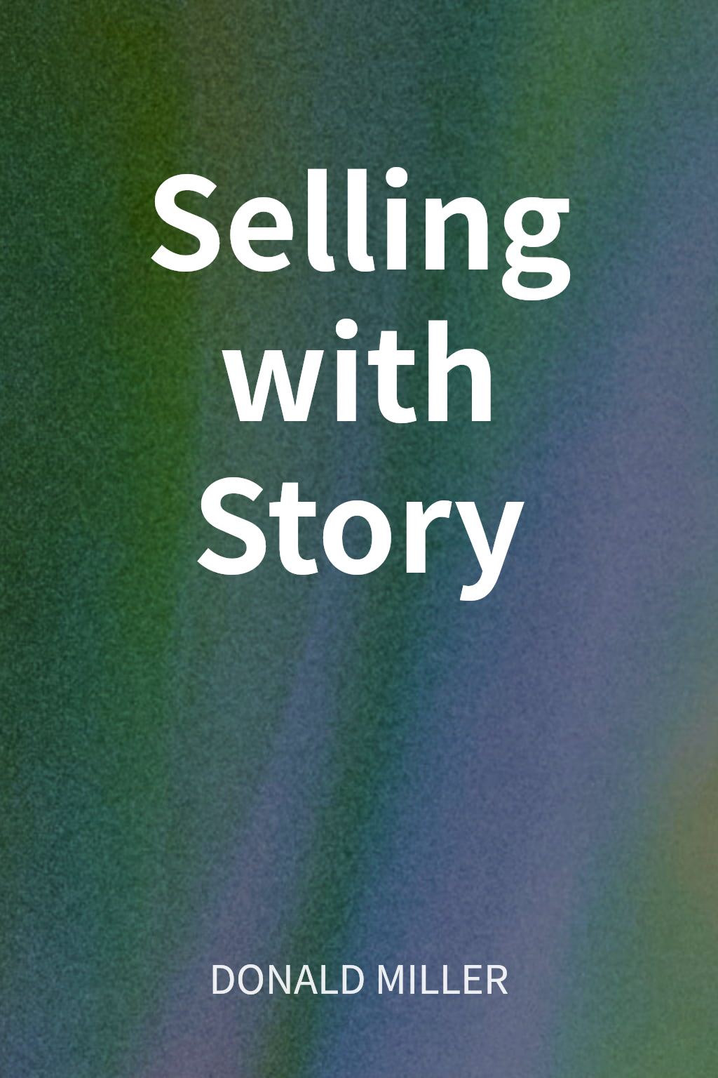 Selling with Story cover