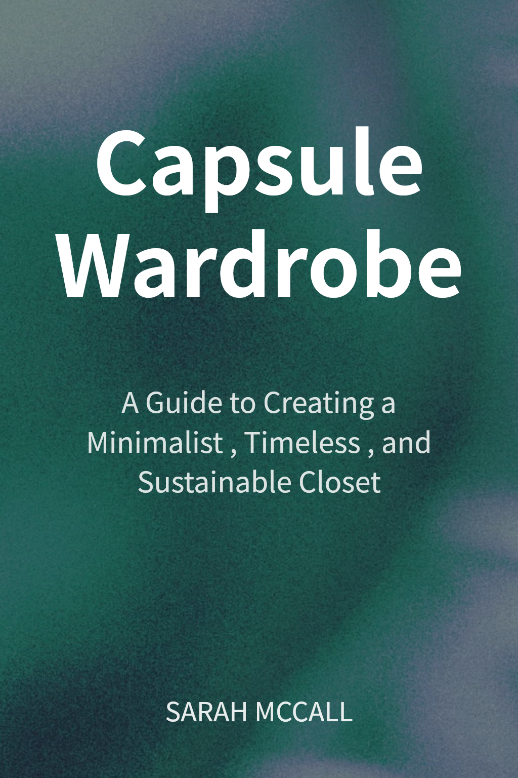 Capsule Wardrobe cover