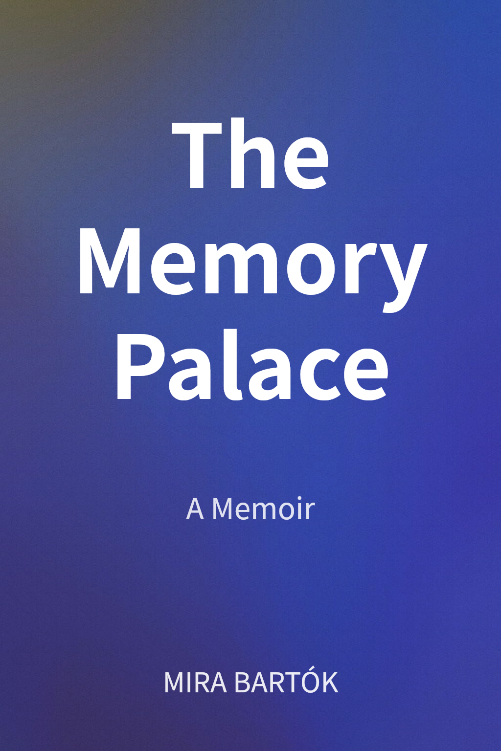 The Memory Palace cover
