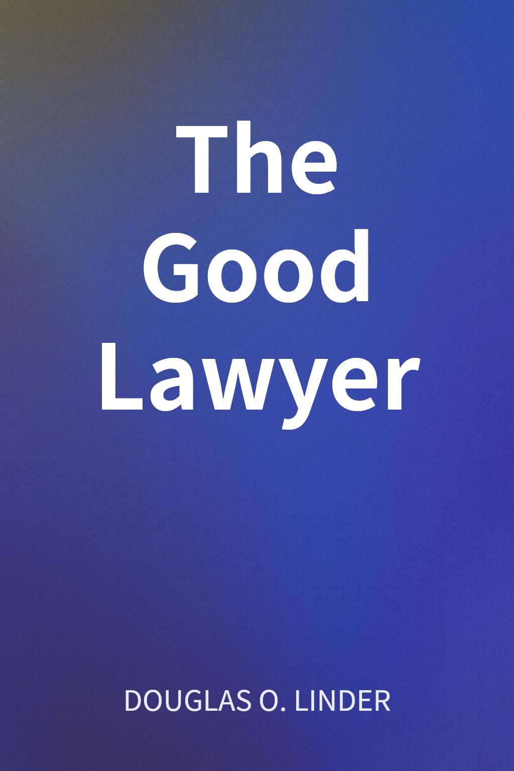 The Good Lawyer cover