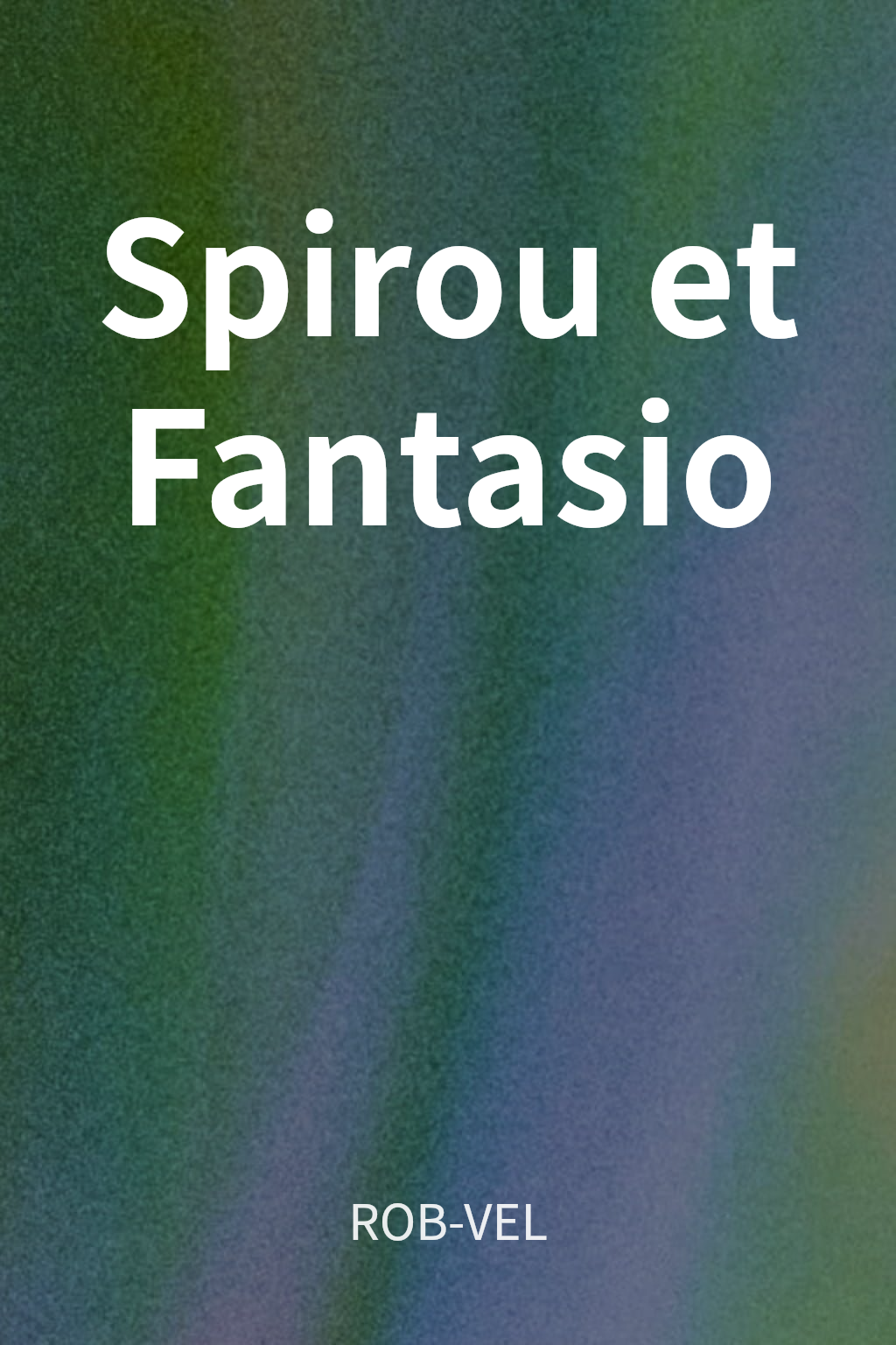 Spirou et Fantasio cover