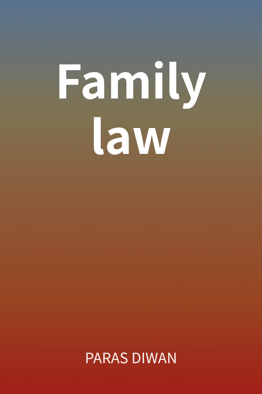Family law cover