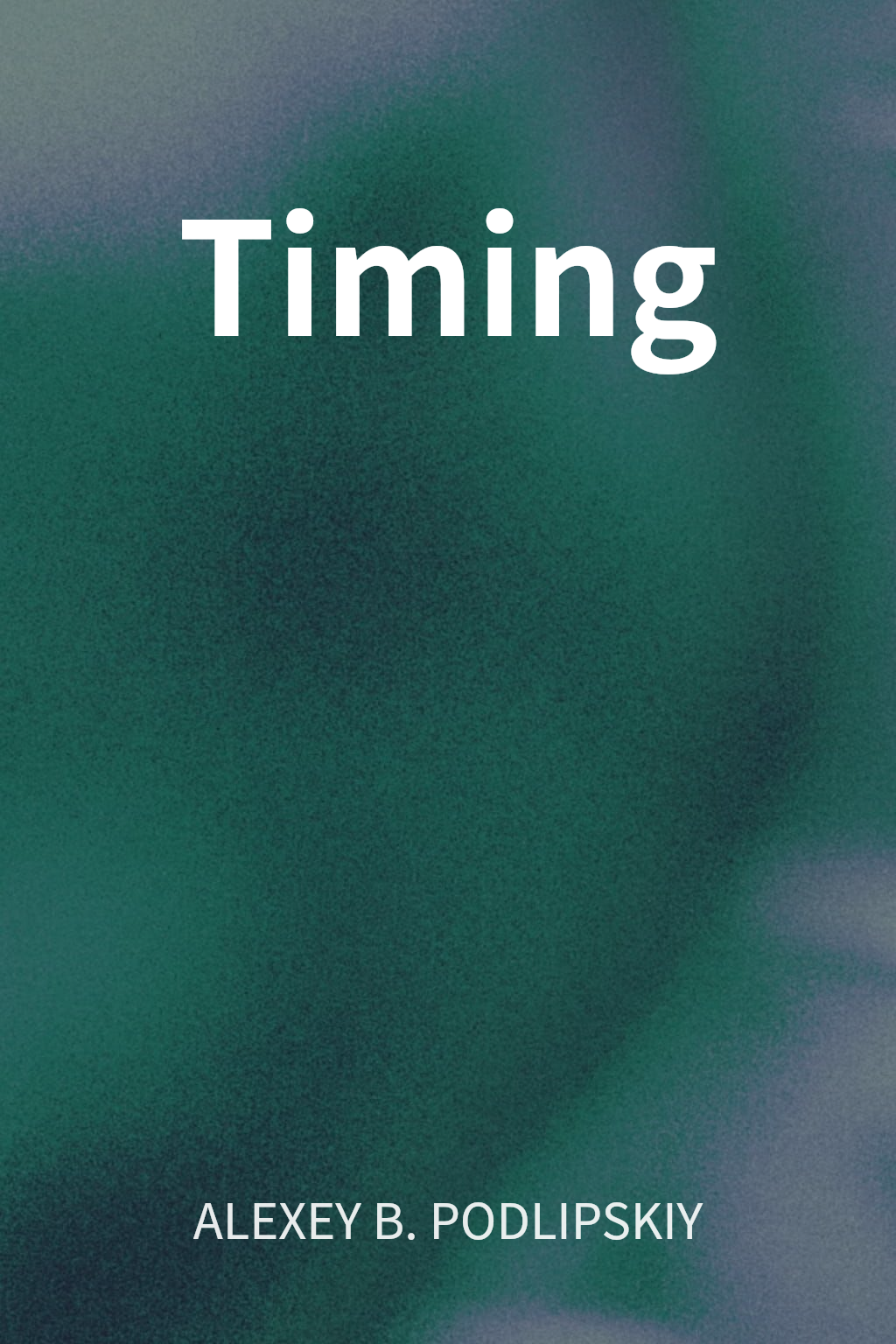Timing cover