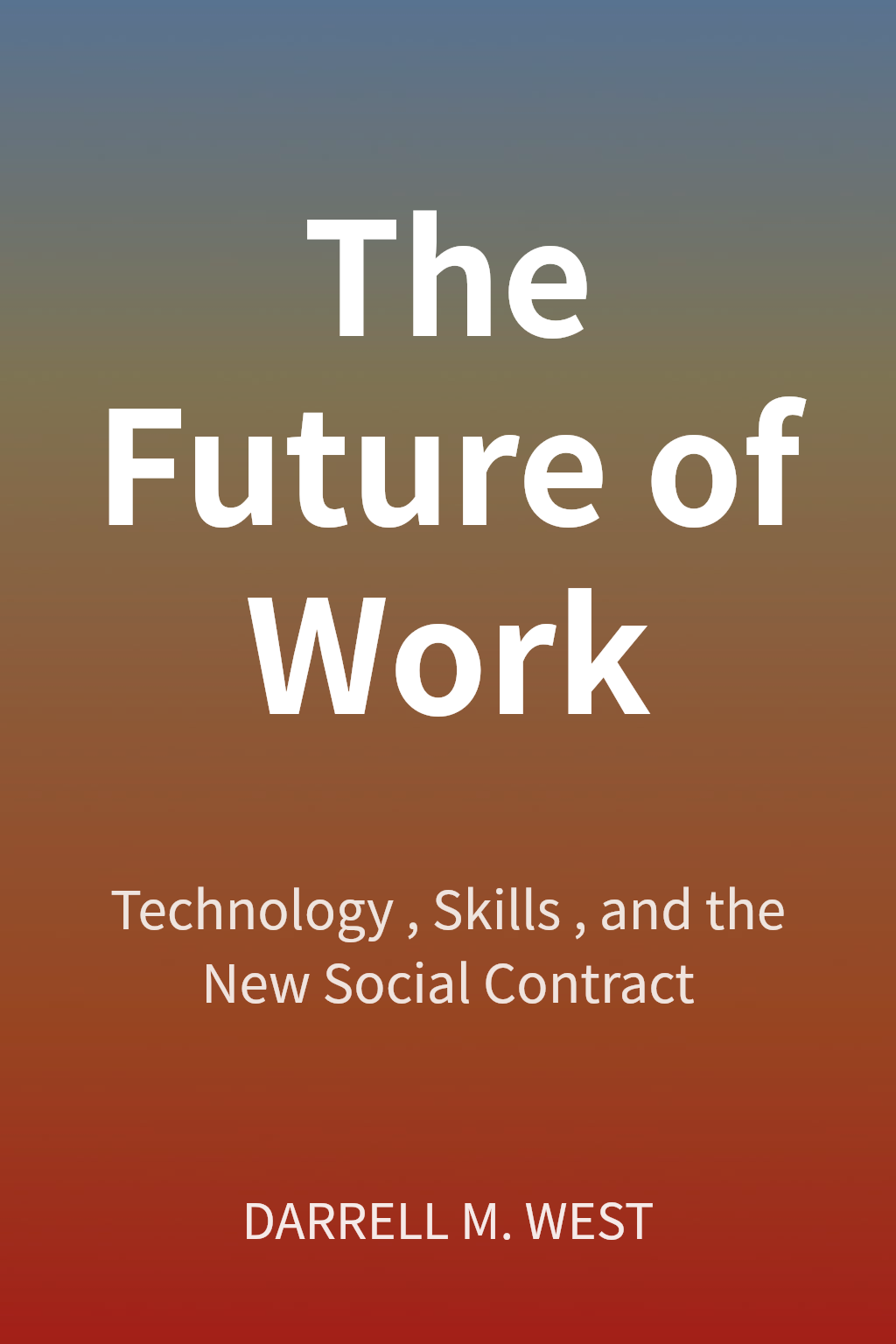 The Future of Work cover
