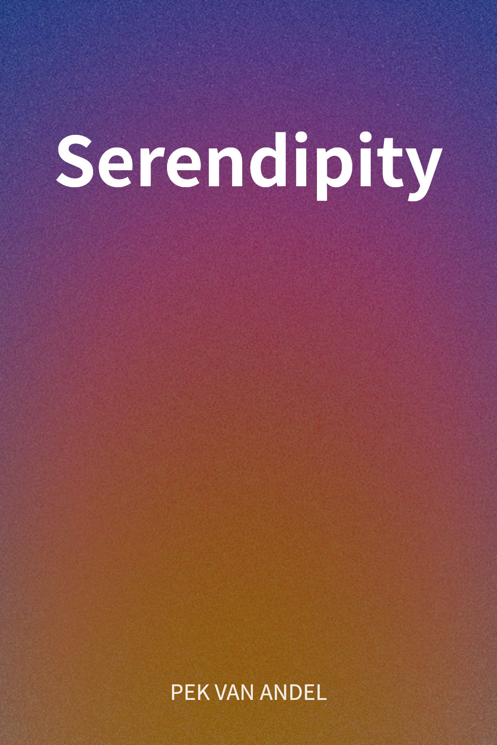 Serendipity cover