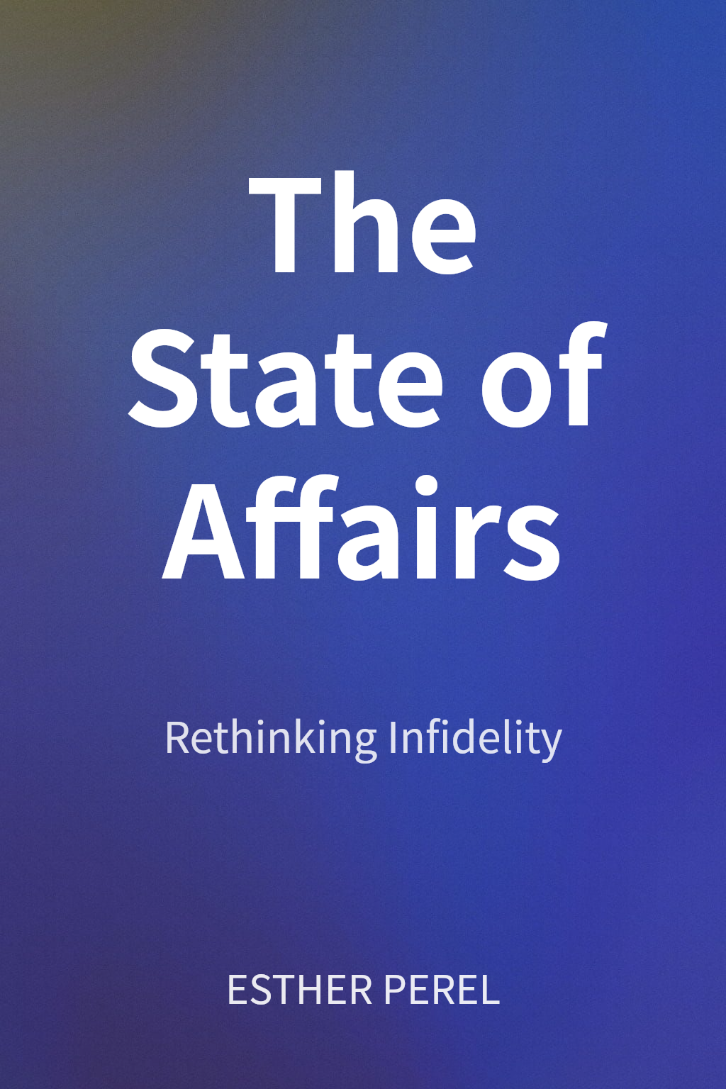 The State of Affairs cover