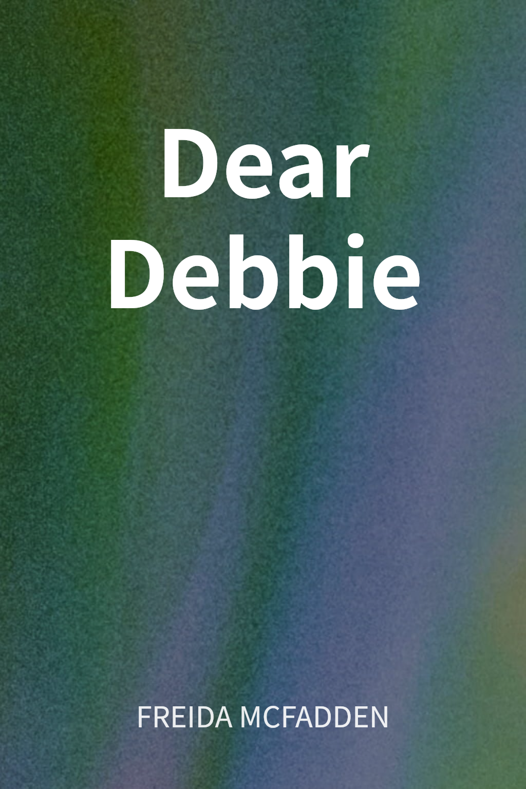 Dear Debbie cover
