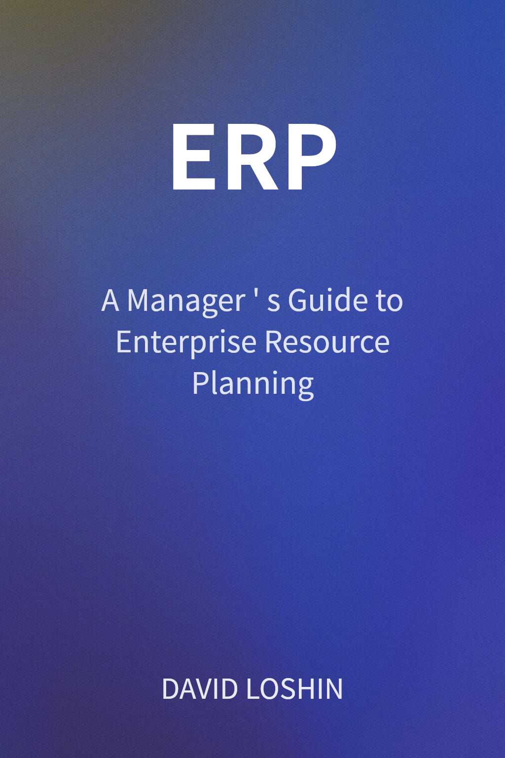 ERP cover