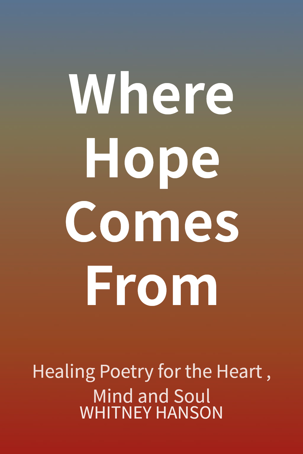 Where Hope Comes From cover