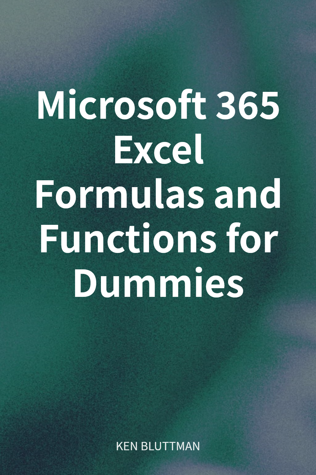 Microsoft 365 Excel Formulas and Functions for Dummies cover